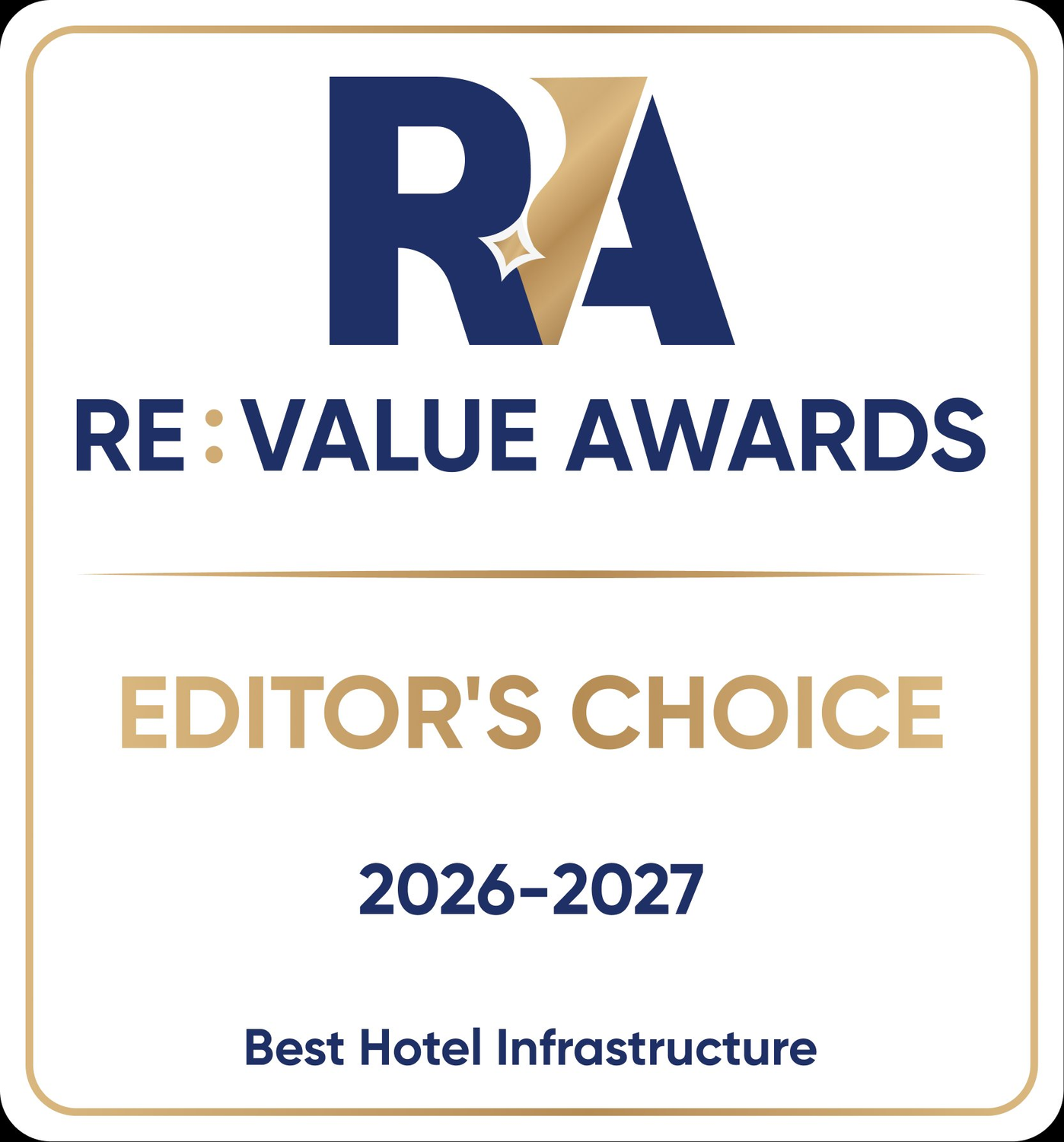 RE:VALUE Awards — Editor's Choice, вертикальный бейдж