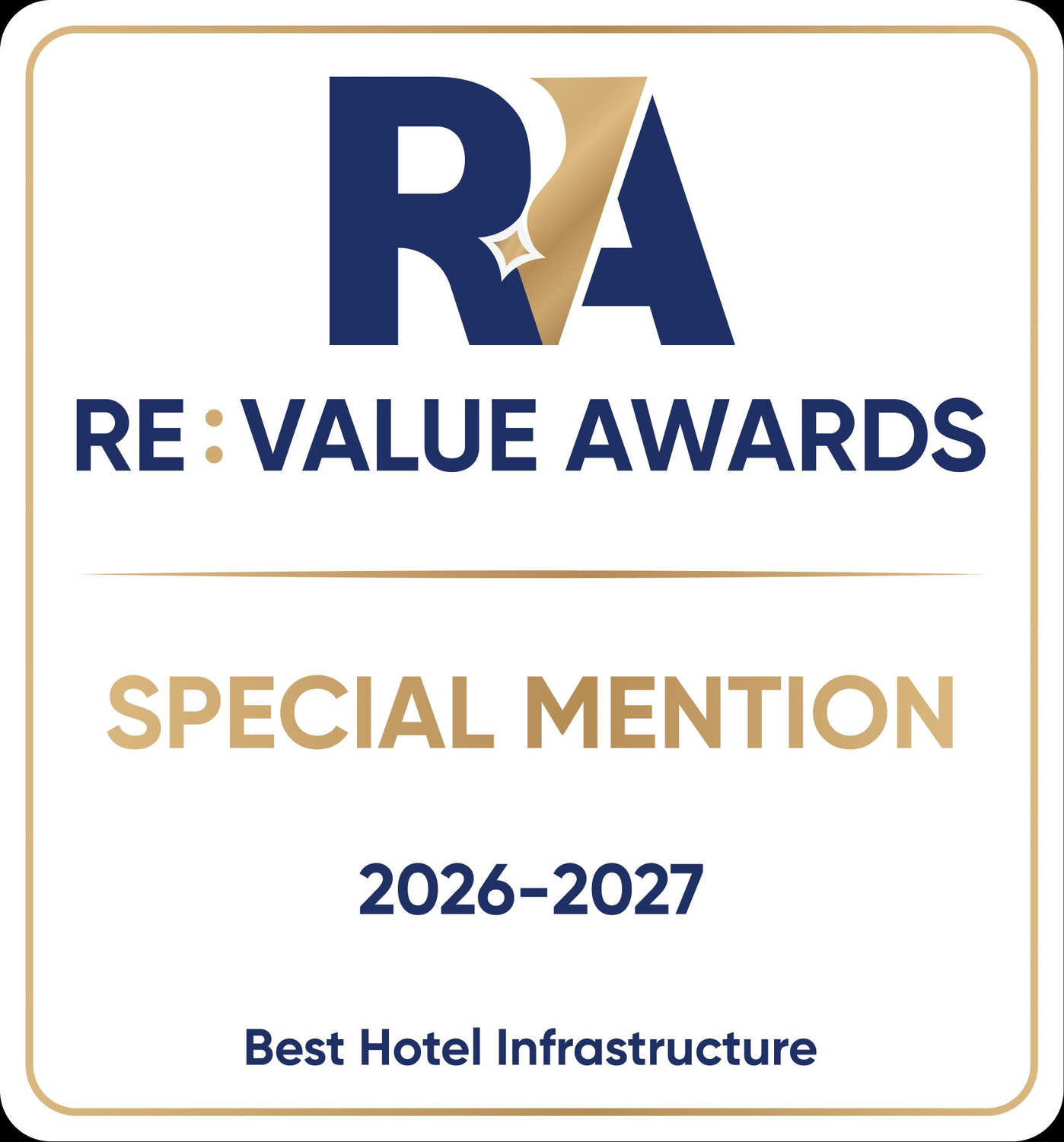 RE:VALUE Awards — Special Mention, вертикальный бейдж